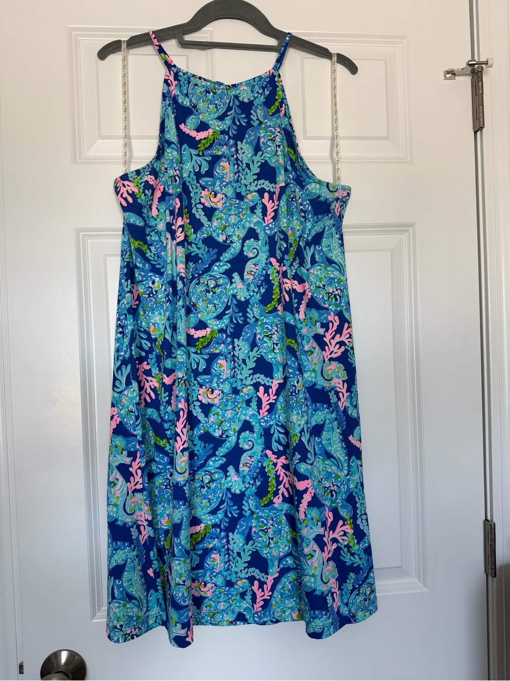 Lilly Pulitzer Margot swing dress size M Turtle Villa